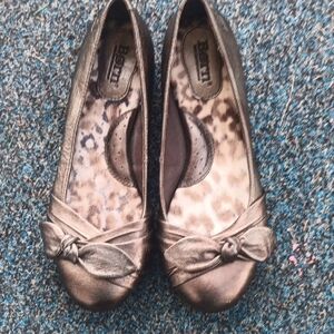 Born Women's Bronze Ballet Flats